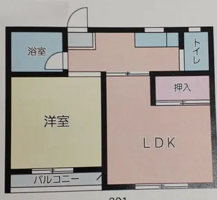 オーロラ相模原ビル【3階】の間取り