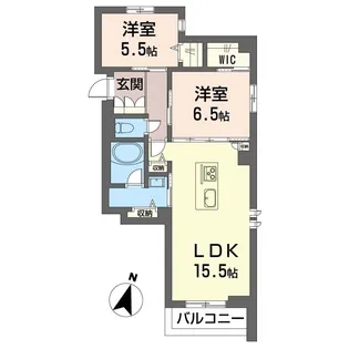 グラン・アルチェ【2階】の間取り