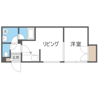 OMレジデンスN36【4階】の間取り