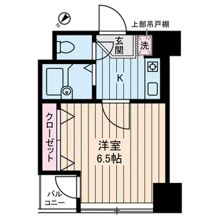アベニール曙橋【2階】の間取り