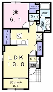 スマイル【1階】の間取り