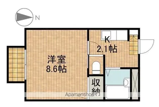 ディアスカイ【2階】の間取り