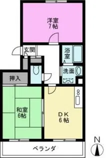 SKマンション【1階】の間取り