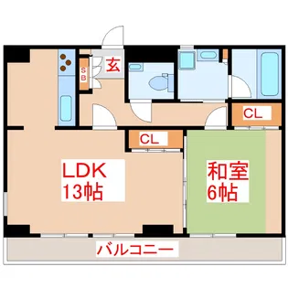 Kanon【7階】の間取り