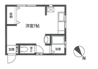 小糸ハイツ【1階】の間取り