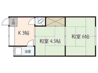 森内ビル【2階】の間取り