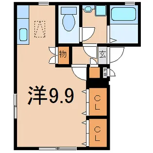 フォレスト泉【1階】の間取り