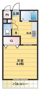 キャロットハウス【3階】の間取り