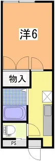 サンハイツ千代田町【1階】の間取り