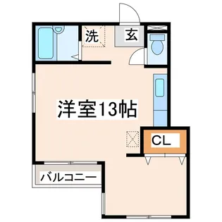 ロフティ米屋町【4階】の間取り