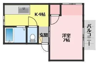 パークヒルズM【1階】の間取り