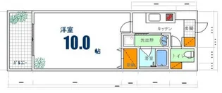 第38やたがいビル【4階】の間取り