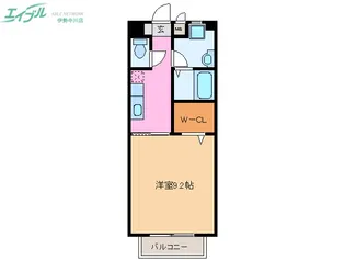 ベルテ【1階】の間取り