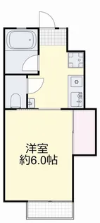 モリタコーポ【1階】の間取り