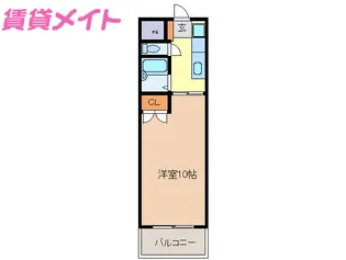 エルフィン【4階】の間取り