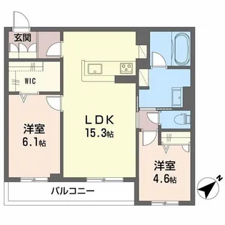 Shamaison mauvein【2階】の間取り