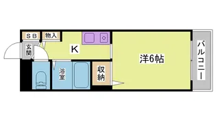 ポリアンサローズ【1階】の間取り