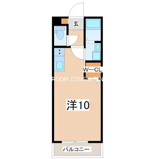 1Rの間取り画像