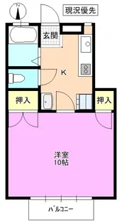 CASAマサキ E棟【1階】の間取り