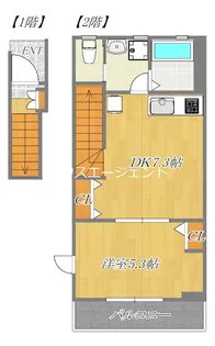 Shrine Court【2階】の間取り