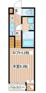 ABELIA【1階】の間取り
