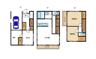 千葉県千葉市中央区松波3【一戸建】の間取り