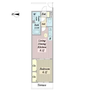 Negro【2階】の間取り