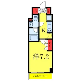 パークアクシス池袋【14階】の間取り