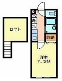 CITTA PORTE【2階】の間取り