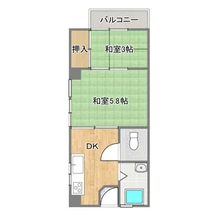 神戸蒟蒻会館【3階】の間取り