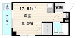 ハイツチャコール【4階】の間取り