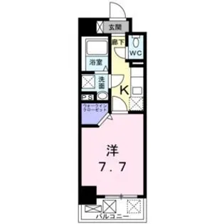 セイント野並【5階】の間取り