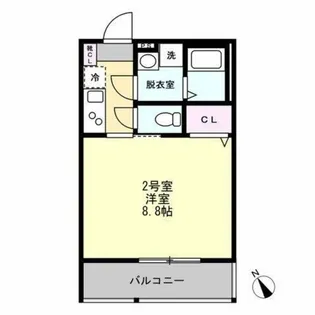 ベイルーム05【0】【3階】の間取り