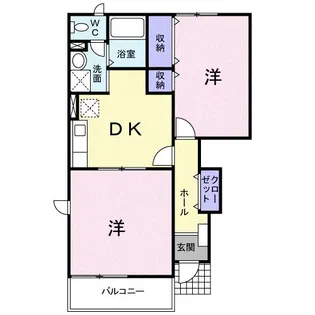 静岡県浜松市中央区早出町【アパート】の間取り