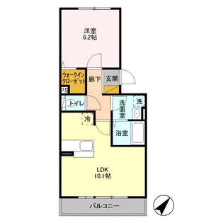 ロイヤルソフィア【2階】の間取り