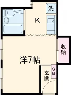 神谷荘【2階】の間取り