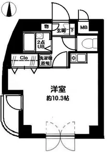 EST AZABU エスト アザブ【3階】の間取り