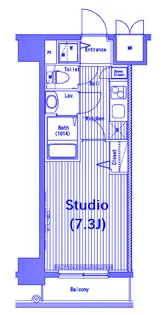 グランド・ガーラ新横浜South【6階】の間取り