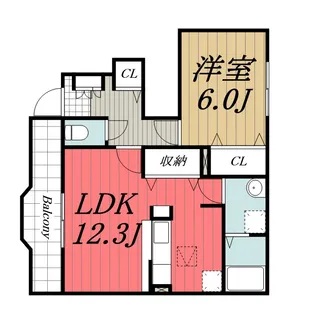 フォルトゥーナ【1階】の間取り