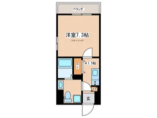 オークレスト青砥【6階】の間取り