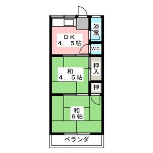 ネオハイツ【2階】の間取り