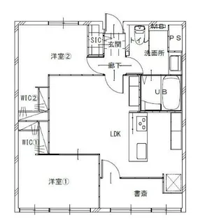 赤門アビタシオン【7階】の間取り