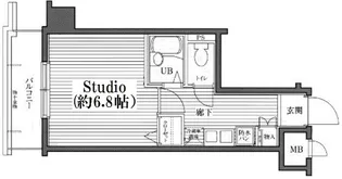 ガラ・ステージ国分寺【3階】の間取り