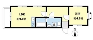 セザール自由が丘【3階】の間取り