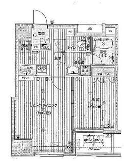 プレール・ドゥーク八丁堀【7階】の間取り