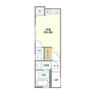 Kハウス白山【1階】の間取り