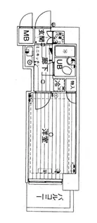 グランレーブ都立大学【5階】の間取り