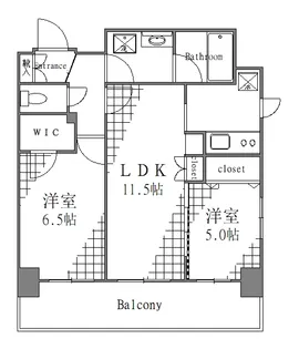 東京都台東区竜泉3【マンション】の間取り