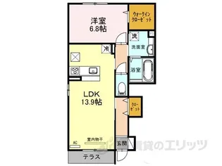 Harmony M【1階】の間取り