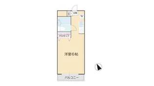 グランドール玉川【1階】の間取り